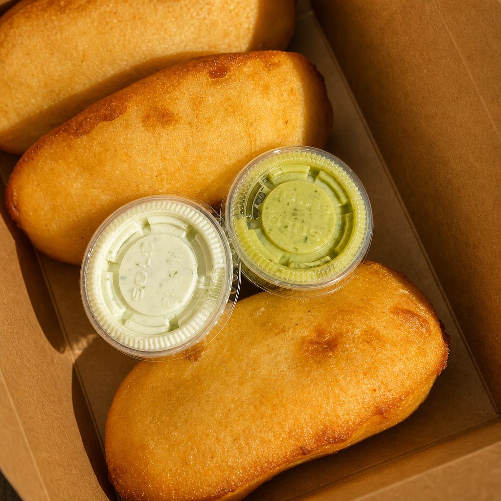 6 Empanadas.