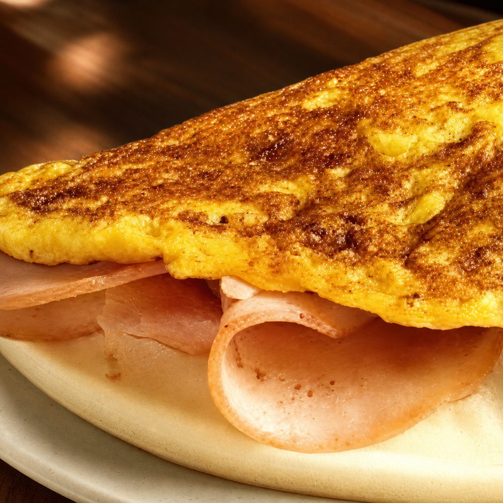 Cachapa Ham And Cheese.