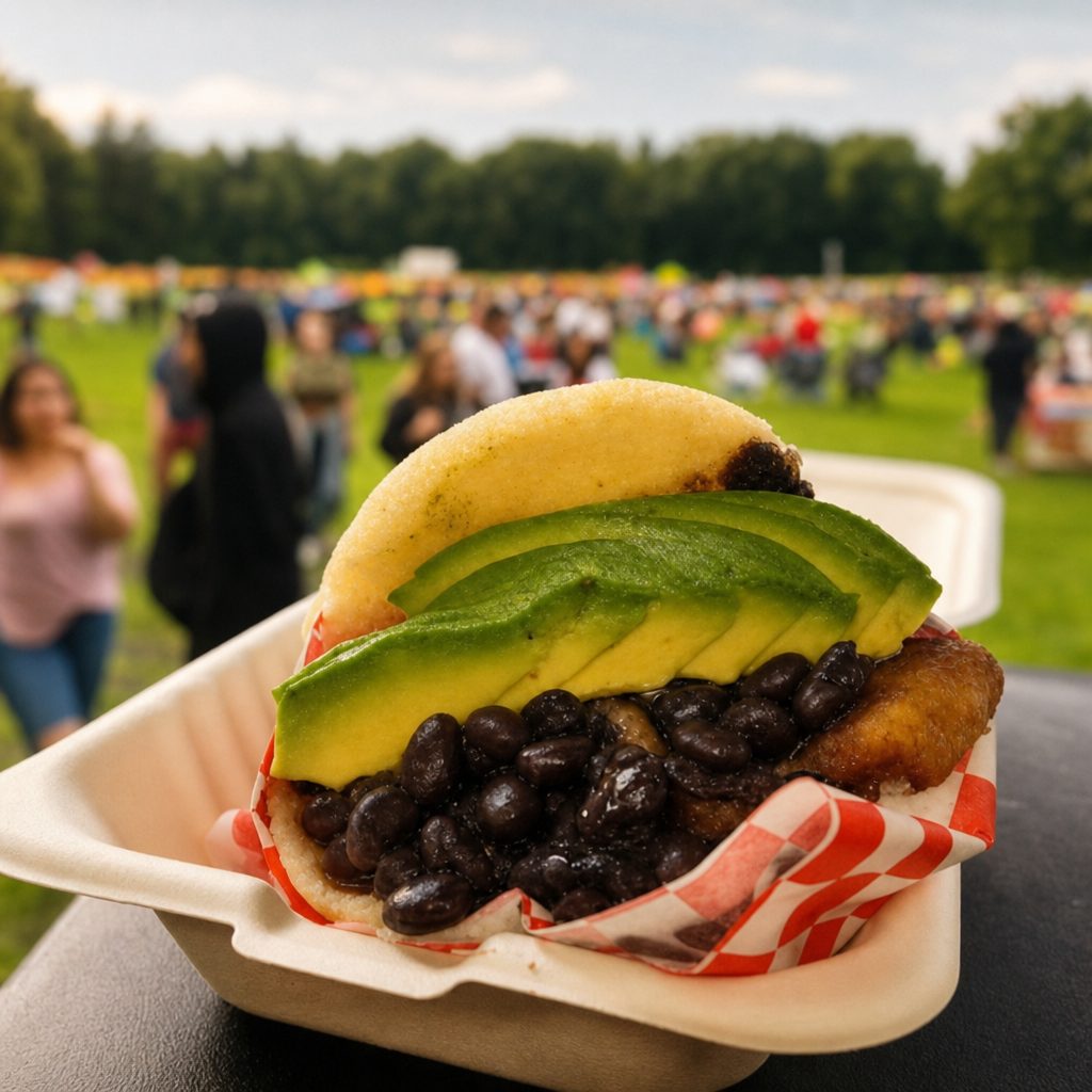 Arepa Vegan.