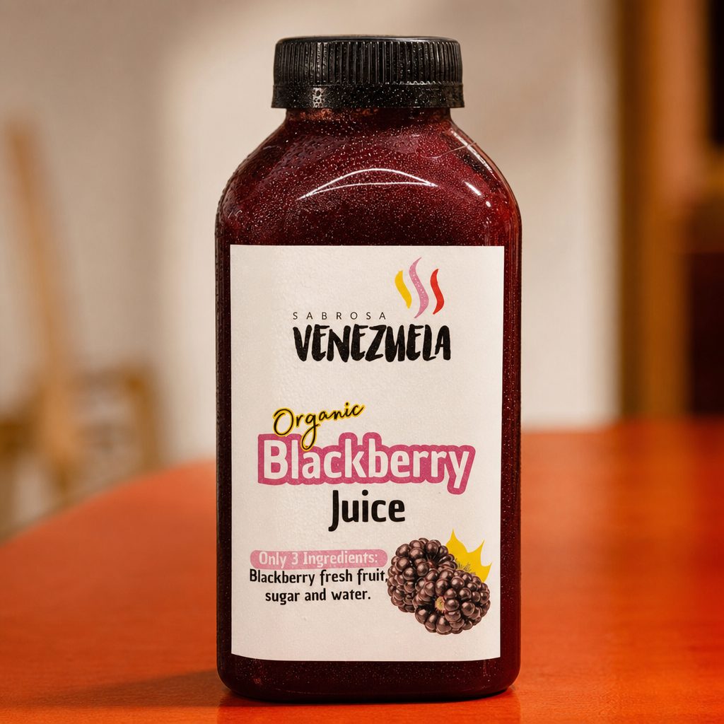 Organic Blackberry Juice.